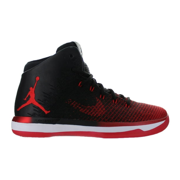 Nike Mens Air Jordan Xxxi 31 Bred Banned Black White University Red Walmart Com Walmart Com