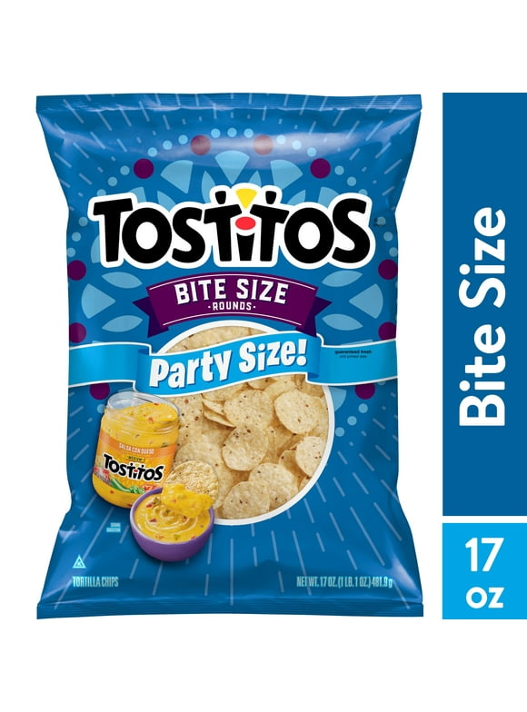 Tostitos Bite Size Tortilla Chips, 17 oz Bag