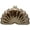 Brown, variant on Women Acrylic Shell Shaped Clutch Luxury Marble Acrylic Evening Handbag Unique Chain Shoulder Bag Wedding Party Purses