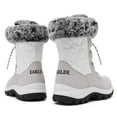 thumbnail image 3 of Lopsie Women’s Snow Boot With Waterproof Lace Up Mid-Calf Outdoor Winter Deep Tread Rubber Sole, 3 of 5