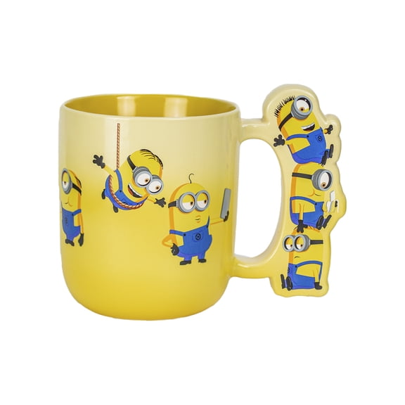 Zak Designs 15oz Ceramics Sculpted Hande Mug - Minions