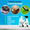 thumbnail image 3 of NonScents Stain & Odor Eliminator - Pet Odor & Stain Remover for Dog and Cat Urine - Fragrance Free (1 Gallon), 3 of 5