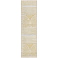 thumbnail image 2 of Addison Rugs Chantille Indoor/Outdoor Contemporary Art Deco Gold Washable Runner Rug, 2'3" x 7'6", 2 of 6