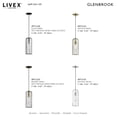 thumbnail image 5 of 49713-01 Livex Lighting Glenbrook - 1 Light Pendant In Urban Style-19.25 Inches Tall and 5 Inches Wide-Antique Brass Finish    -Traditional, 5 of 11