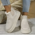 thumbnail image 5 of KAQ Women's Classic Seude Chelsea Snow Boots - Lightweight, Anti - Slip & Platform Design for Winter, 5 of 8