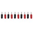thumbnail image 1 of Plug 5 Set Banana Plug Nickel Plated Brass Pin Straight for Inner Spring Panel Socket J.10001 2mmRed Black, 1 of 7