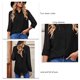 thumbnail image 5 of Camisa Informal Para Mujer, Blusa Holgada, Manga Larga, Elegante, A La Moda, Con Cuello Vuelto Para Citas ANGGREK Otros, 5 of 6