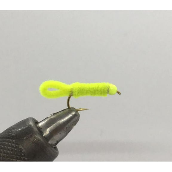 One Dozen (12) - Beadhead Green Weenie - Chartreuse - Nymph
