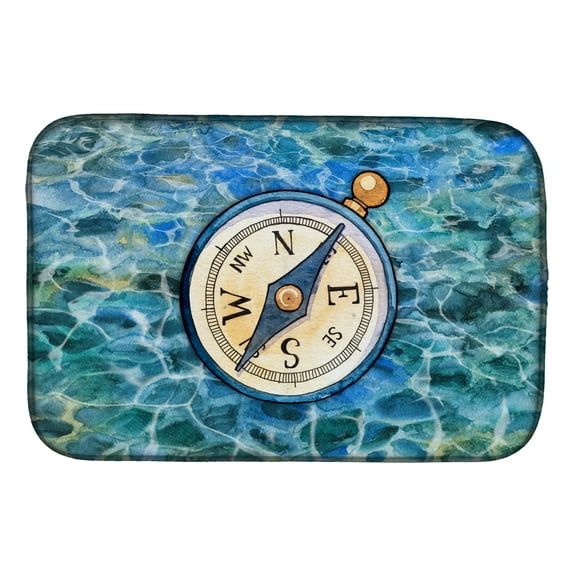 Compass Dish Drying Mat