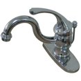 thumbnail image 3 of Kingston Brass KB3405GL Single Handle Mono Deck Lavatory Faucet with Retail Pop-up & Optional Deck Plate, 3 of 3