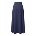 thumbnail image 4 of Women's 2025 Trendy Straight Skirt High Waist Casual Midi Skirt for Daily Wear Outing Summer Flowy Comfort, 4 of 4