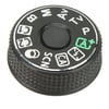 Camera Mode Dial Lid, Safe Practical Professional Camera Top Cover Mode Dial Button For 80D