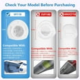 thumbnail image 3 of 4 Pack Replacement Filter Compatible with Black & Decker Power Tools VF110 Dustbuster Cordless Vacuum CHV1410L CHV9610 CHV1210 CHV1510 CHV1410 CHV1410B BDH2000L Part 90558113-01, 3 of 10