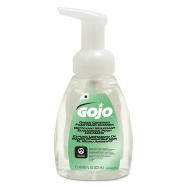 GOJO Industries 5715-06 7.5 oz Green Certified Foam Soap - Fragrance-Free (6/Carton)