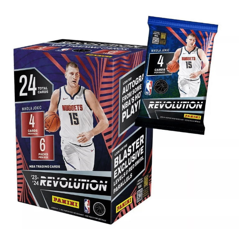 2023-24 Panini NBA Revolutions Basketball Trading Card Blaster Box 