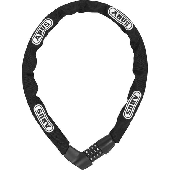 Tresor Chain 1385/85 black combo, 85cm length/7mm diameter square