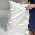 thumbnail image 7 of SleepEasy CNH Cotton Comfort Pillowcase - 300 Thread Count, 100% Cotton Sateen Pillowcase Cover only for Our Cotton Comfort Pillow, 7 of 7