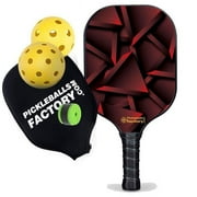 Pickleball Factory Usapa Pickleball Paddles - Chocolate New Pickleball Paddles, Discount Pickleball Paddles Official Pickleball, Carbonfiber Graphite