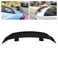 thumbnail image 4 of Trunk Spoiler, Reliable ABS Aerodynamic Univeral Rear Wing  For Sedan Car Modification Glossy Black,Carbon Fiber Style,Matte Black, 4 of 8