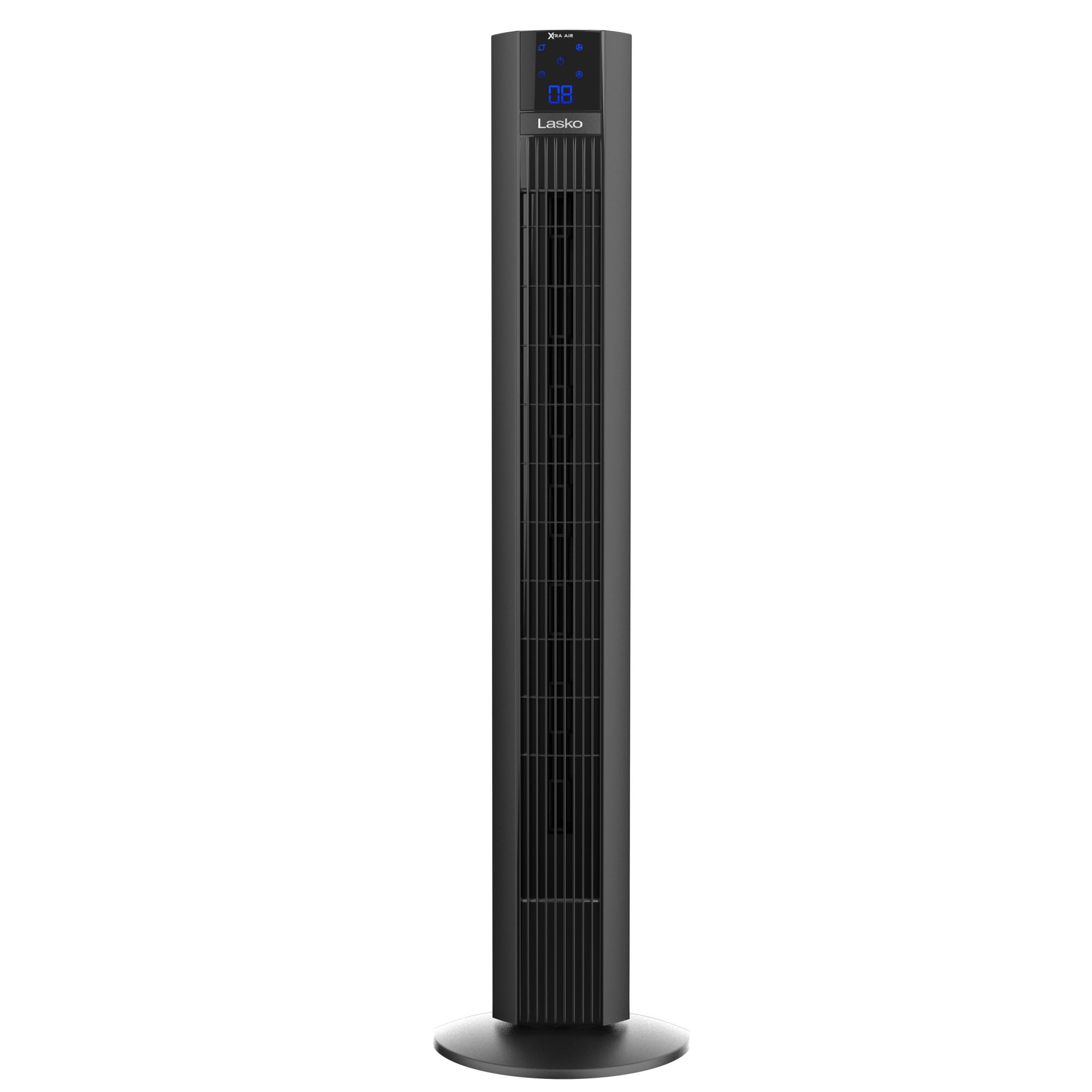 Lasko Xtra Air® 48" 4-Speed Oscillating Remote Controlled Tower Fan, Black T48336