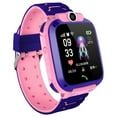 thumbnail image 3 of Waterproof 400mAh Anti-lost Smart Watch Kids Wristwatch Touch Screen GPRS Locator Tracking Anti-Lost SOS Call (Blue & Pink), 3 of 8