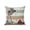 Brown, variant on Outdoor Pillows Waterproof, Blue Aztec Bedding Throw Pillows with Insert for Couch Sofa Bed, Boho Southwest Farmhouse Ethnic Motifs 16x16 Inch Pillowcases Decorative Camping Patio Pillow Set of 1