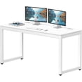 thumbnail image 1 of Commercial-Grade Office Computer Desk  x cm  Silver w/Espresso Top, 1 of 6