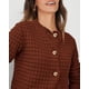 thumbnail image 5 of Suéter PRETTYGARDEN Cardigan de Punto para Mujer con Botones - Talle L, 5 of 6