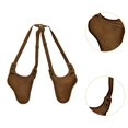 thumbnail image 6 of yuksok Hidden Underarm Shoulder Bag Wallet for Party Medieval Hiking Light Brown, 6 of 9