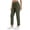 24# Khaki, variant on Women's High Waisted Straight Leg Pants Stretch Yoga Pants Workout Athletic Pants with Side Pockets Pink M