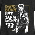 thumbnail image 3 of David Bowie - Bowie Santa Monica - Toddler & Youth Girls Short Sleeve Graphic T-Shirt, 3 of 5