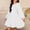White, variant on Kids Fall Dress White Long Sleeve Fall Winter Birthday Party Dresses Christmas Dress 12-13 Years