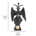thumbnail image 2 of Baphomet en resina, 2 of 6