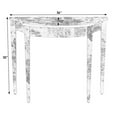 thumbnail image 6 of Pemberly Row Engineered Wood 36" Console Table in Light Brown Burl, 6 of 7