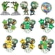 thumbnail image 2 of Plants vs. Zombies,PVZ globo de película de aluminio, forma de figura de anime de dibujos animados, Decoración de cumpleaños para niños, suministros para fiestas, globos para baby shower, 2 of 5