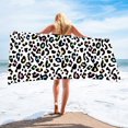thumbnail image 2 of Yika Beach Blankets Beach Towel Microfiber Beach Towel Super Lightweight Colorful Bath Towel Sandproof Beach Blanket Multi-Purpose Towel For Travel Swimming Pool 30x60, 2 of 3