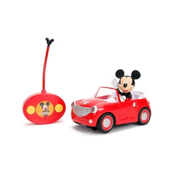 Jada Toys Classic Roadster Mickey Mouse Battery-Powered RC Car, 32943