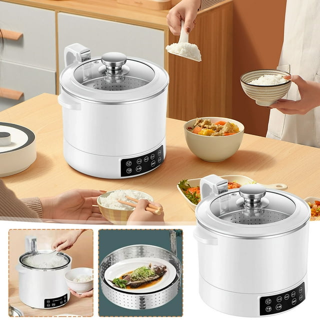 Matoen 3 L Lifting Sugar Removal Rice Cooker Low Sugar Rice Cooker with Low Carb Rice Steamers Basket 110V Electric Rice Cooker with Fast Heating Speed 5 Speed