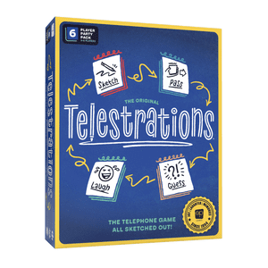 Telestrations 6-Player 2nd Edition Party Game by USAopoly