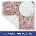 thumbnail image 3 of SoHome Spa Step Luxury Chenille Bath Mat 24x36, Super Absorbent and Extra Soft Shag Bath Rug, Perfect Plush Carpet Mat for Children's Tub, Shower and Bathroom, Blush, 3 of 6