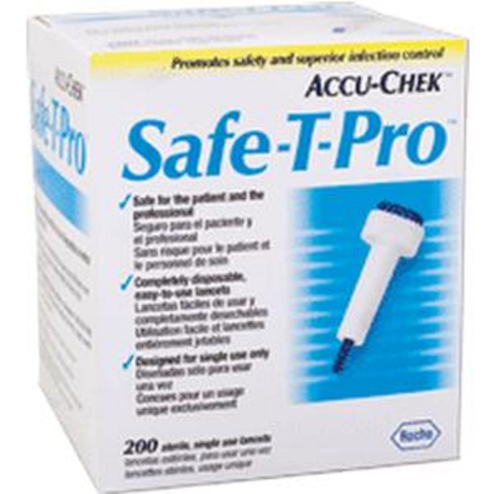 Roche ACCUCHEK SafeTPro Lancet 23G 200 count