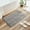 Gray, variant on Bathroom Floor Mat, Soft Comfortable Fast Absorbent Non-Slip Pad, Thick Microfiber Door Kitchen Household Rug, Warm Cozy, Easy to Clean Washable Floor Mat