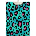 thumbnail image 2 of Coolnut Sexy Leopard Print Acrylic Clipboard with Low Profile Gold Metal Clip Standard A4 Letter Size Decorative Clipboards for Office,Jobsite,Medical,School, 2 of 7