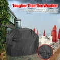 thumbnail image 5 of Heavy Duty Grill Cover, 65 Inch Waterproof Anti-UV, Dust Resistant, Adjustable Straps, Rip Resistant, Snowproof, Fits Most Grills Up To 65 Wide, Easy Clean Cloth Wipe, Not, 5 of 5