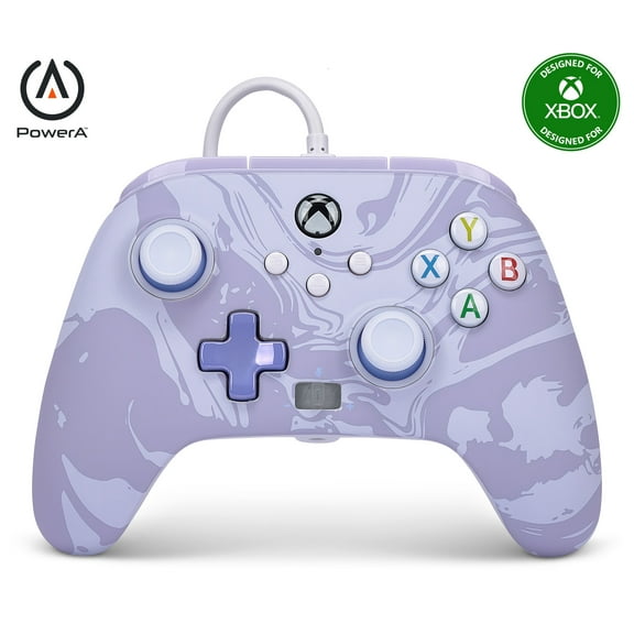 PowerA Enhanced Wired Controller for Xbox Series X|S - Lavender Swirl