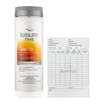 Leisure Time 22339A Spa Up Balancer - Hot Tubs 2lbs, Raises pH and Alkalinity   QueBuy Pool Log Book