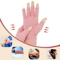 thumbnail image 3 of 3D Compression Gloves for Hand Joint Support and Comfortable Fingerless Design for Daily Typing Writing and Lifting Activities, 3 of 3