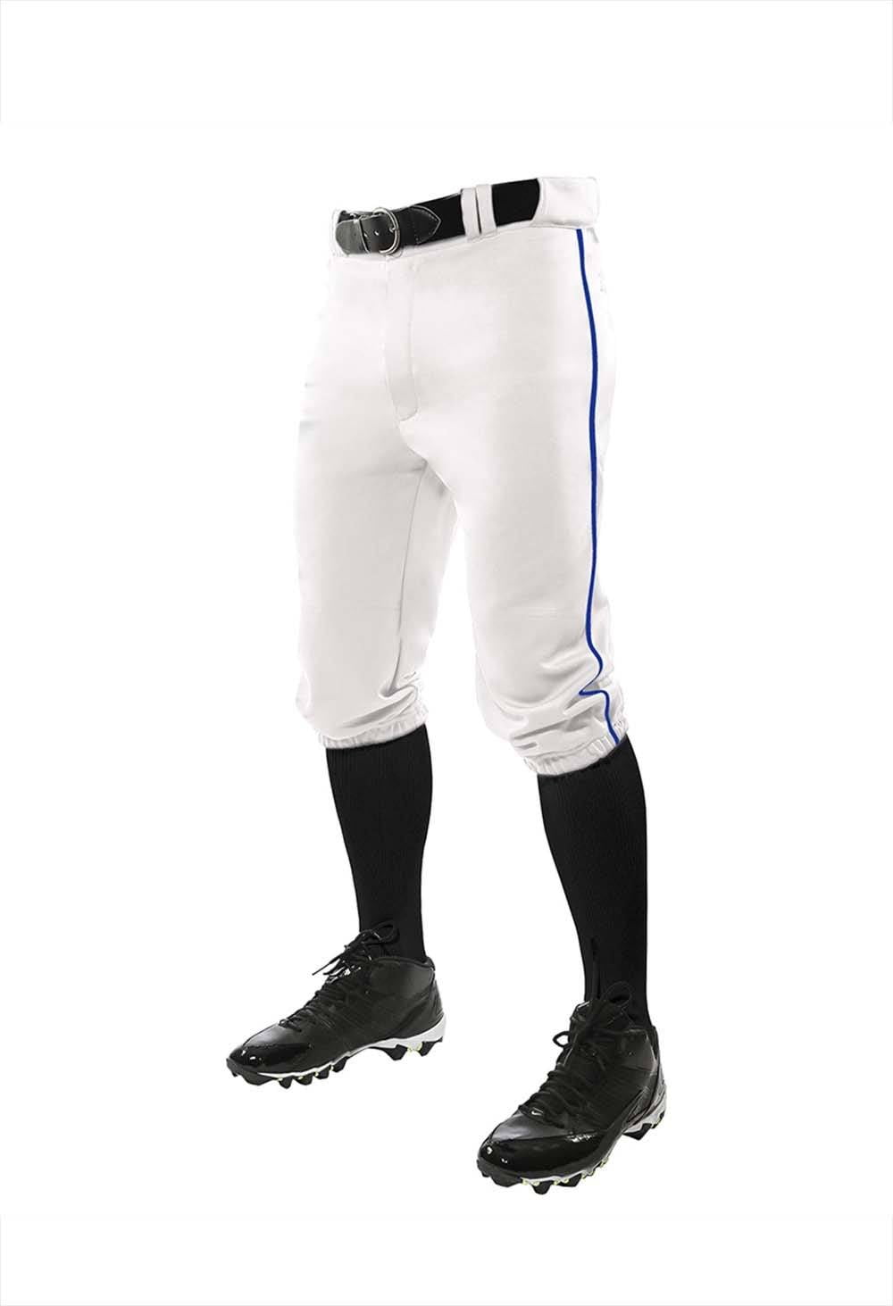 CHAMPRO Triple Crown Knicker Style Youth Baseball Pants with Side Piping/Braid 