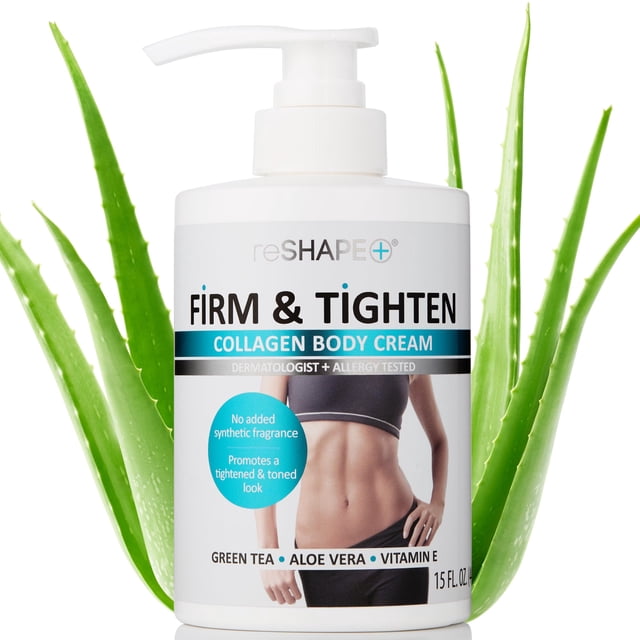 Crema de colágeno para rostro y cuerpo Skin Care Reshape+, 450 ml