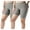 Gray, variant on 3 Pack Women Plus Size Biker Shorts Comfy Elastic High Waist Athletic Yoga Gym Leggings Slim Fit Stretchy Bottoms L-XXXXXL